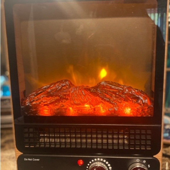 1500W Portable Electric Fireplace Space Heater. - Picture 11 of 11